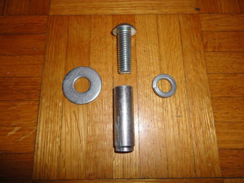 Lot of 6 Hilti Anchore assembly,12mm Diameter, 3.7cm long