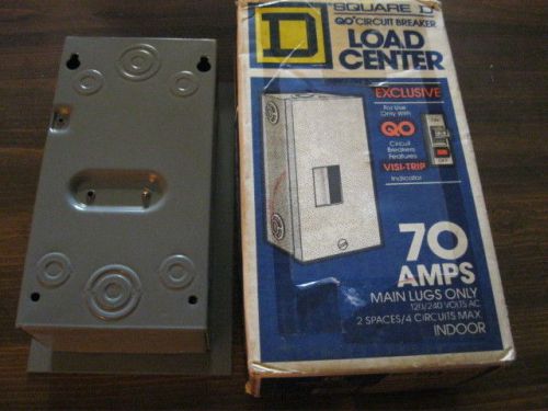 Square D QO Circuit Breaker Load Center 70 AMPS Indoor