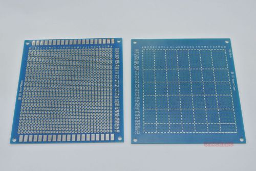 9x10cm prototype pcb 90x100mm glass epoxy board Solder Finished.2pcs