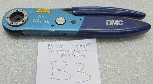 B3- Daniels (DMC) - GS100-1 M22520/4-01 - Circular Indent Hand Crimper Tool