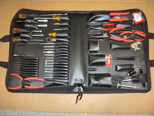 XCELITE TCS150ST 6C383 Electronics Technician Tool Set, , 51-Piece