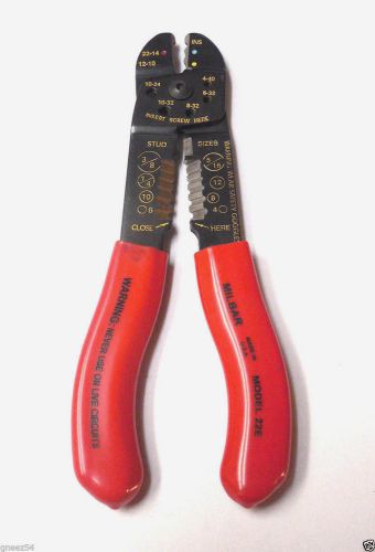 Milbar #22E Wire Stripper/Crimper, Made in USA