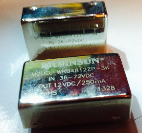 1x dc/dc wrb4812zp-3w 250ma mornsun (analog of ten 3-4812) send from europe for sale