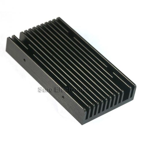 109x58x18mm aluminum alloy heat sink for 1w/3w/5w/10w led black for sale