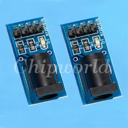 2pcs DC Power Apply Pinboard 5.5x2.1mm Adapter Plate pin board