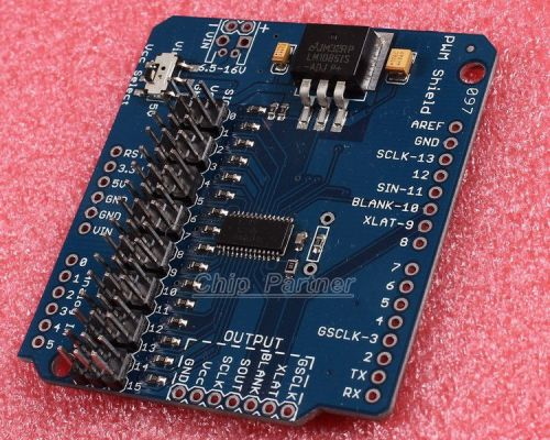 ICSJ014A 6.5-16v PWM Shield for Arduino SPI interface 12 bit