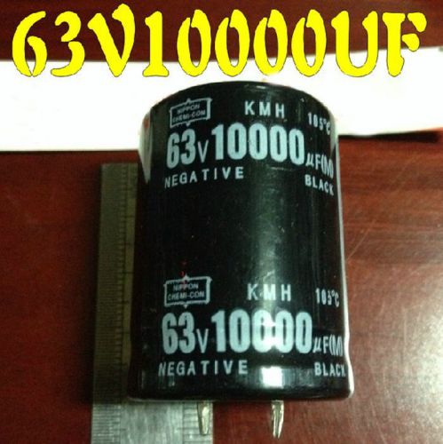 2 PCS 30*40mm AUDIO Electrolytic Capacitor 10000UF 63V Brand new