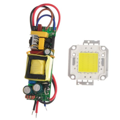 30w watt led smd cool white chip ligh lamp+high power led driver/power supply for sale