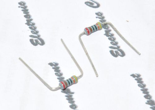 10pcs - vishay(roederstein) mk2 1.8k (1k8) 0.6w 1% resistor (lead cut) for sale