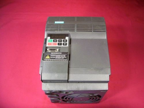 Siemens micromaster mm220/2 6se9221-0cc40 variable frequency drive 3 hp / 2200 w for sale