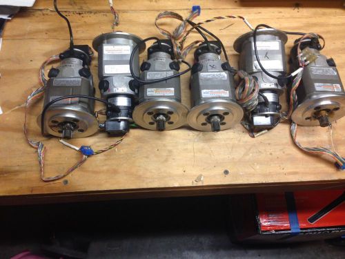 Lot 6 DCI Automation Parvex Servo Motors 24 volt