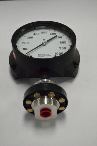 New ashcroft 100 pressure gauge with diaphragm 0-1000kpa 6in 1/4in 200357 for sale