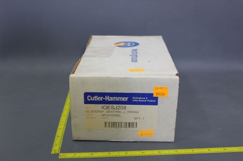 NEW CUTLER HAMMER IQ ENERGY SENTINEL 208V IQESJ208 4D13102G01  (S16-2-15E)