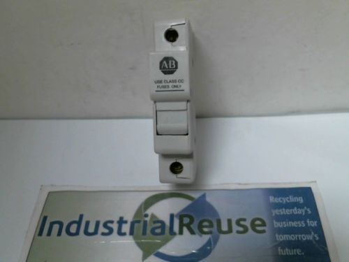 ALLEN BRADLEY 1492-FB1C30 Series A 2 Pole 600 Volt 30 Amp Din Mount Fuse Holder