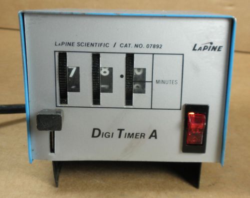 LaPine Scientific Digi Timer A 07892 Elapsed Time Counter