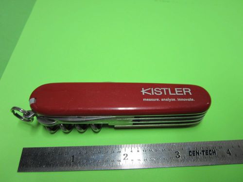 PROMO KISTLER SWISS ARMY KNIFE ACCELEROMETER SENSOR COMPANY  BIN#37