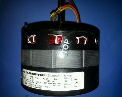 AO Smith 1/2 HP F42C85BO8 Electric Motor 1500 RPM 1/2 hp.