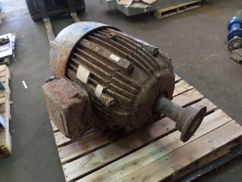 US MOTORS MOD# R926 444TFR PH3 100HP 1185/980RPM 230/460V 8&#034;x3 3/8&#034; SHAFT USED