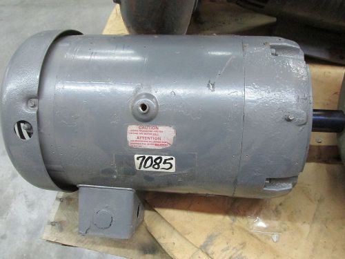 AC ELECTRIC MOTOR, 7-1/2HP, 3450 RPM, 208-230/460 V, 3/60, 213TC FR, TEFC ENCL.