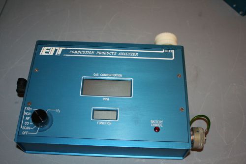 Exidyne Instrumentation, Combustion analyzer, Combustion Products Analyzer