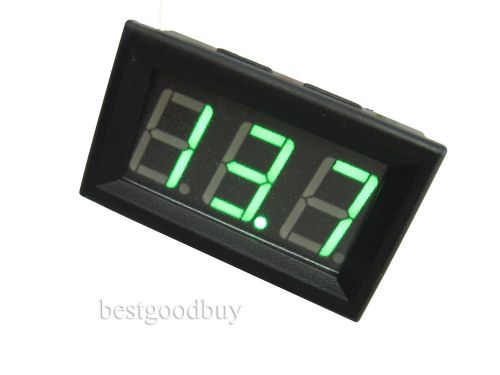 0.56&#034; 3 wire DC 3.5-30V/0-200V dual channel green led digital voltmeter module