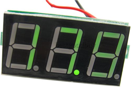 0.56&#034; dc4-30v yellow green led digital voltmeter volt meter gauge voltage meter for sale