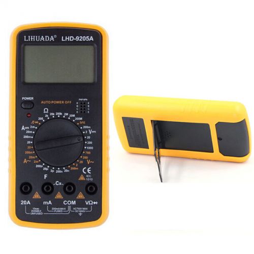 LHD9205A Digital Multimeter Ammeter Resistance Capacitance Voltmeter Elegant