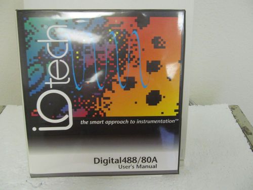 IOtech Digital488/80A I/O Interface User&#039;s Manual w/Installation Guide