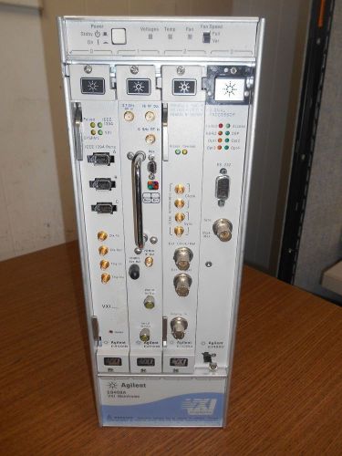 AGILENT E8408A VXI Mainframe VXI plug&amp;play Agilent E8491B,E2731B,E1439A,E1485C