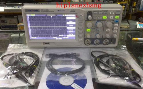 Digital 100MHz Oscilloscope 2Channels 500MS/s USB 110-240V 7&#039;&#039; TFT LCD SDS1102DL