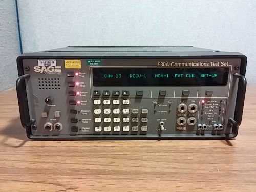 Sage 930A Communications Test Set