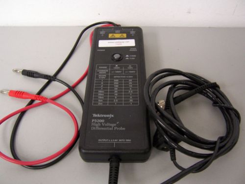 7989 tektronix p5200 high voltage differential probe for sale