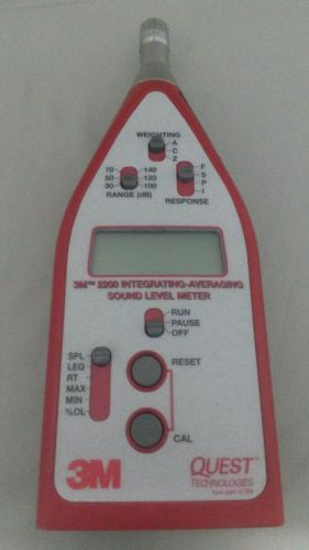 3M 2200-10 Sound Level Meter