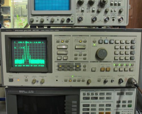 Anritsu MS710C Spectrum Analyzer 100 Khz to 23 GHz / 18 to 140 GHz