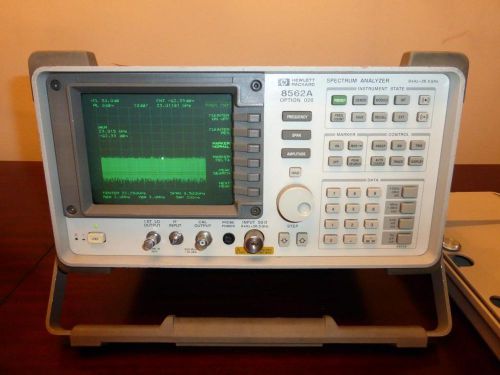 HP Agilent 8562A 1 KHz to 26.5 GHz Spectrum Analyzer with Option 026 (Freq. Ext)