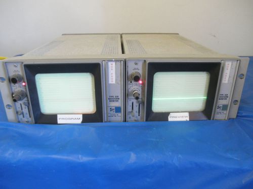 Tektronix 528 Waveform Monitors Rack Mount ~(S7678)~