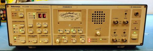 Tektronix TV 1350 Television Demodulator Standard M