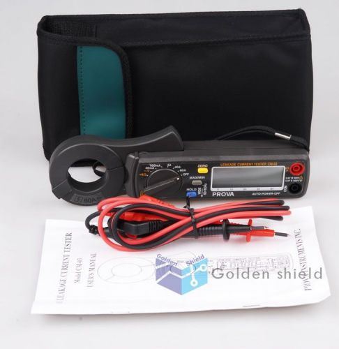 PROVA CM-03 Leakage Current Tester  10µA resolution on 40mA range Brand New