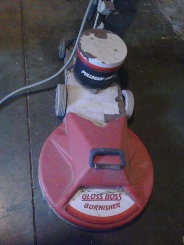 Pullman holt gloss boss 20&#034; floor buffer waxer polisher scrubber 1.5hp for sale