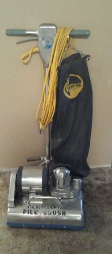 Certified Pile Brush Commercial Carpet Restoration Vacuum Lifter Model S