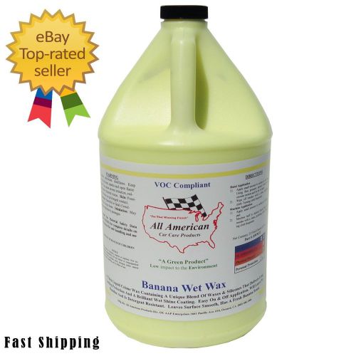 Ultimate Polish Coating Protector - Banana Wet Polish Wax - 1 Gallon