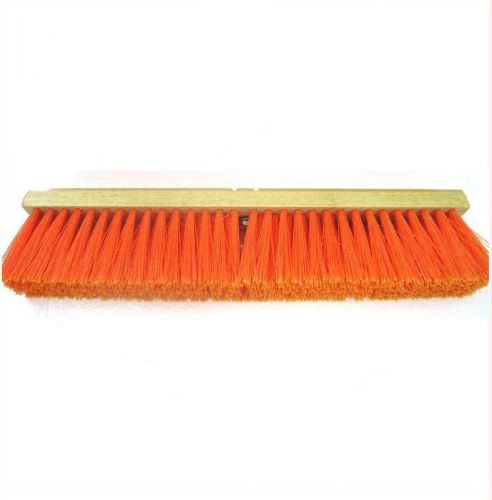 1 PC CARLISLE Heavy Duty Floor Brush Sweeps 18&#034; Polypropylene Bristles NEW