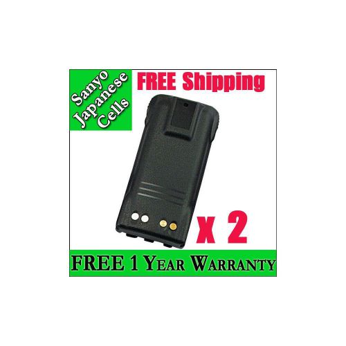 2 Batteries HNN9008-1650mAh for MotorolaATS2500 HT750 HT1250 MTX8250 MTX900 Sale