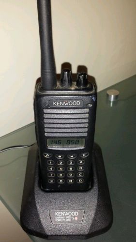Kenwood tk270g tk-270g vhf 150-174 mhz full keypad with rapid charger ham for sale