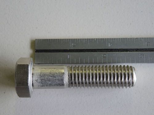 hex head cap screw 304 stainless steel, 5/8-11 X 2 5/8&#034; long  10 pieces