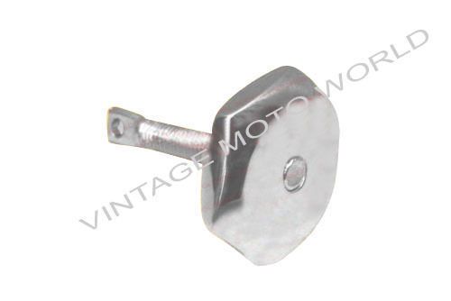 Vespa Petrol Tank Lid Nut Chrome WITH SCREW VBB/SPRINT/SUPER/RALLY US