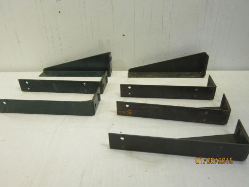 USED LOT of 7 UNISTRUT GREEN  BRACKETS  PART # P2493R