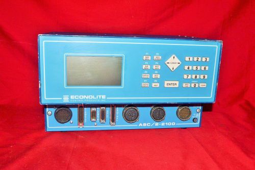 Econolite ASC/ 2-2100 Traffic Signal Controller/ Control Box   S