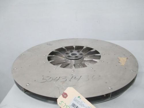 NEW ALUMINUM 22-1/8X1-1/16IN BLOWER FAN 1-1/8IN BORE 12 VANE D248141