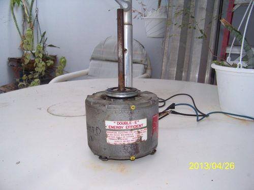 UNIVERSAL ELECTRIC CO. BLOWER MOTOR 1/3 H.P .REV. ROT. 208-230 VTS.1075 R.P.M